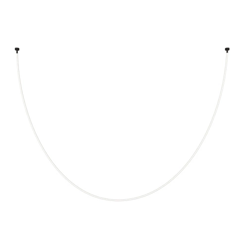 Závěsné LED svítidlo SNAKE černé 500 cm moderní do obýváku, kuchyně a jídelny