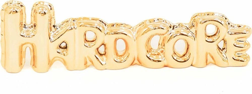 Dekorativní figurka Hardcore balonová zlatá moderní do obýváku HV decor 33 cm