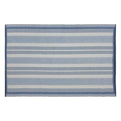 Moderní venkovní koberec modrý 120x180 Atmosphera na terasu a do předsíně snadno čistitelný