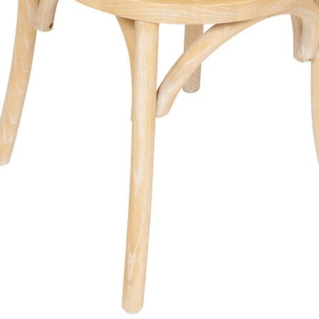 Jídelní židle Drevo Atmosphera z masivu a ratanu skandinávský styl přírodní