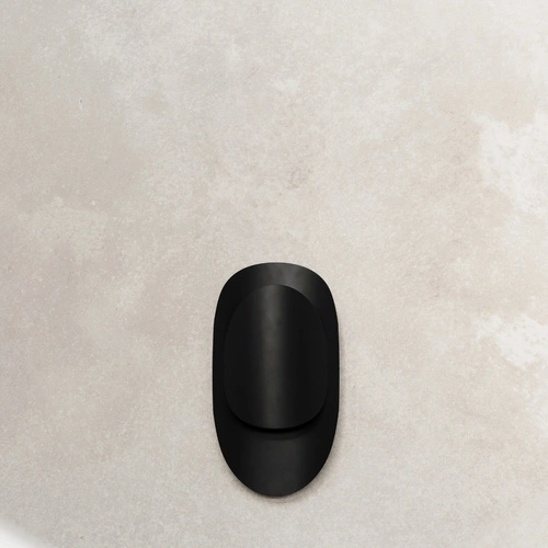 Nástěnné svítidlo Tear černé moderní kovové do obýváku, ložnice nebo nad zrcadlo