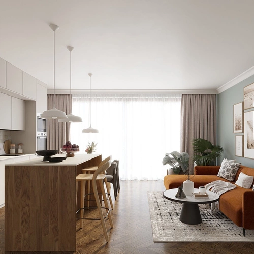 Závěsné svítidlo GINA bílá moderní nad stůl do obýváku a jídelny 38 cm SOLLUX LIGHTING