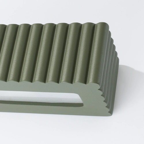 Nástěnné svítidlo RIGATA olivově zelené keramické moderní do obýváku