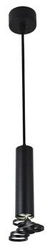 Závěsná lampa Tuba 1x50W GU10 6/30 černá