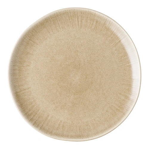 Sada jídelních talířů Viola 27 cm béžová keramická do jídelny
