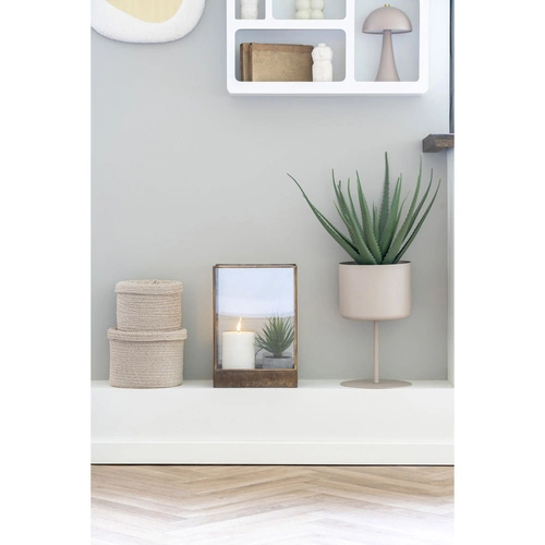 Umělá rostlina Aloe Intesi 51 cm moderní květina v květináči realistická do obýváku