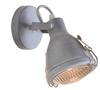 Nástěnná lampa Crodo 1x40W E14 šedá