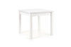 Rozkládací stůl Nalma bílý 80x80 do kuchyně a jídelny moderní pro 4-6 osob Intesi