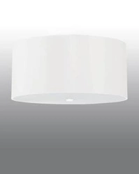 Stropní svítidlo Otto 50 bílá moderní kulatá do obýváku, ložnice nebo kuchyně