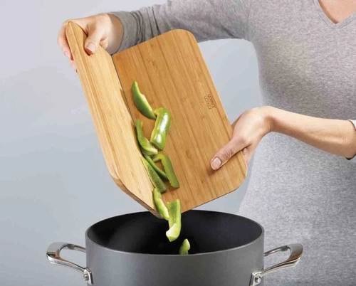 JJ - Skládací prkénko CHOP 2 POT velké BAMBOO