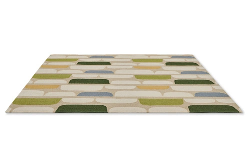 Venkovní koberec Kivi Multi Citrus 140x200 moderní geometrický na terasu a balkon snadno čistitelný