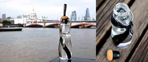  Láhev na vodu EAU GOOD s aktivním uhlím BB oranžová