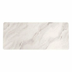 Rychleschnoucí diatomitová koupelnová podložka protiskluzová 5five Simply Smart bílý mramor 50x120 cm