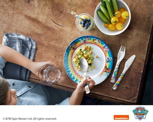 WMF Psi Patrol dětská snídaňová sada porcelánový talíř a miska dárkové balení