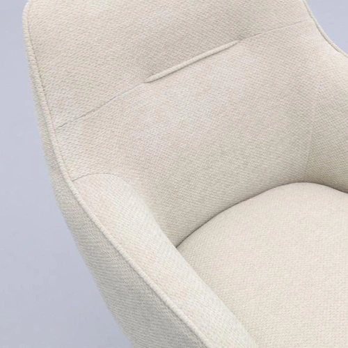 Otočná jídelní židle Avola čalouněná s područkami