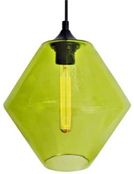 Závěsná lampa Bremen 20 1x60W E27 zelený difuzor + žárovka