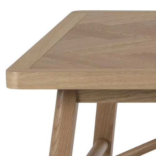 Jídelní stůl Galway dub rustikální 200x100 cm, obdélníkový, minimalistický Actona