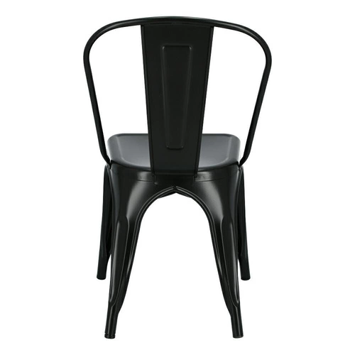 Kovová židle Paris retro do jídelny nebo kuchyně, stohovatelná, na míru barva D2.DESIGN