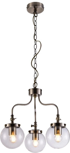 Závěsná lampa Balet 3x40W E27 patina