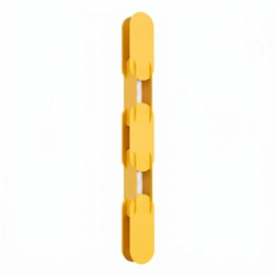 Nástěnné svítidlo CHAIN 91 žluté LED moderní do obývacího pokoje