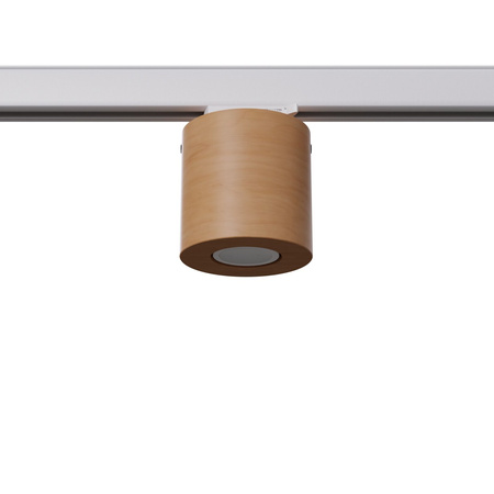 Stropní svítidlo ORBIS přírodní dřevo GU10 4000K 7W 530lm #W