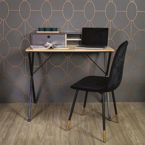 Stůl Cambridge přírodní/černý