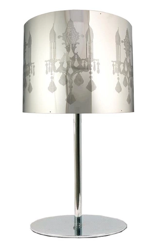 Stolní lampa Arkas moderní kovová chrom glamour do obýváku a ložnice CANDELLUX