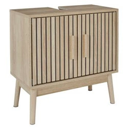 Koupelnová skříňka pod umyvadlo Klaus 60 cm dřevěná přírodní moderní Intesi