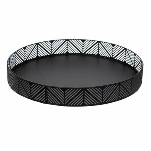 Vlysový podnos 30 cm černý