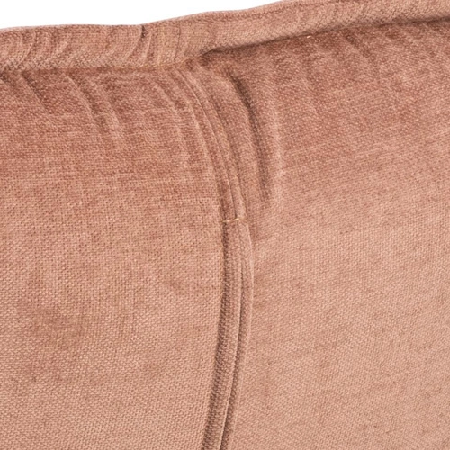 Relaxační otočné křeslo Blizzard samet růžový do obýváku retro moderní Actona