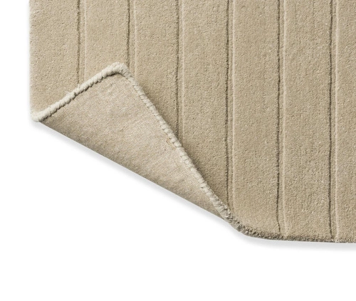 Ručně tkaný moderní vlněný koberec do obýváku Decor Dune Oyster 250x350 cm béžový