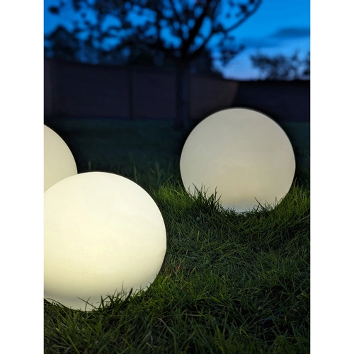 Zahradní solární LED lampion Lifton bílý 25 cm House Nordic IP44 na zahradu