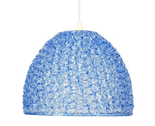 Závěsná lampa Canaria 1x60W E27 260 modrá