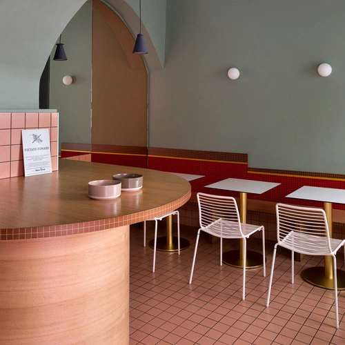 Kovová zahradní židle bílá Summer SCAB Design moderní stohovatelná na terasu