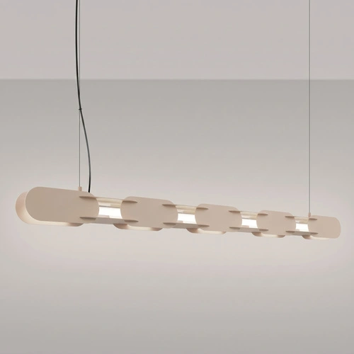 Závěsné svítidlo CHAIN 158 LED taupe moderní nad ostrůvek