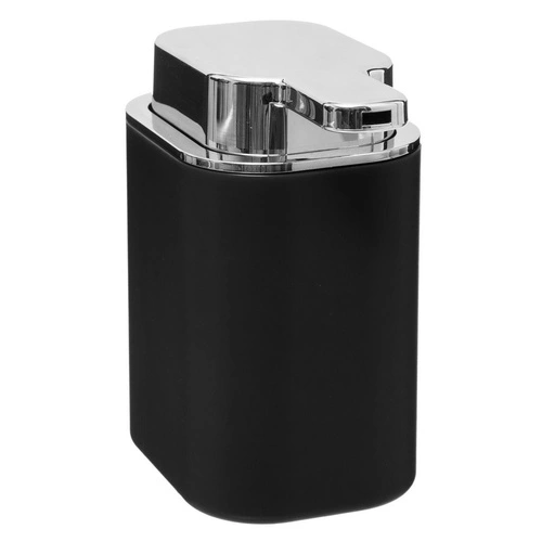 5five simply smart černý dávkovač na mycí prostředek a organizér na kuchyňskou houbičku