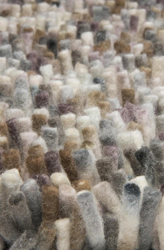 Vlněný shaggy koberec Shaggy Rocks šedý 200x300 cm moderní do obýváku Carpets&More