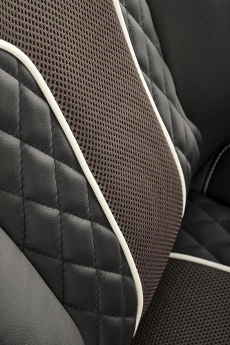 Ergonomická kancelářská židle Lamet šedá otočná s nastavitelnými podloketníky a opěrkou hlavy do kanceláře