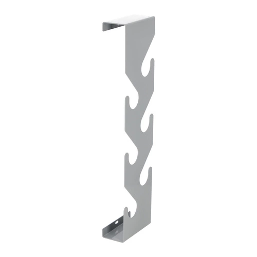 Nástěnný věšák na oblečení do předsíně Cani šedý moderní kovový Intesi 60 cm