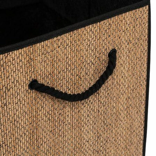 Látková krabice do regálu Stemy černá 31x31x31 cm na hračky a doplňky 5five