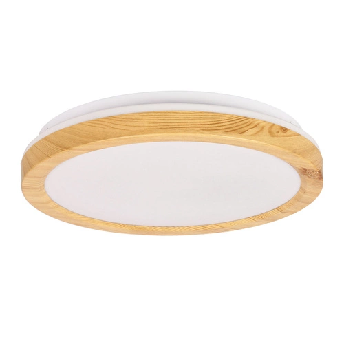 Stropní svítidlo Gandava stropní svítidlo 18W LED 29cm bílé dřevo 4000K