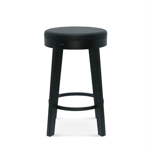 Čalouněný barový stolička Ufo FAMEG 65 cm moderní dřevěná na míru do kuchyně a jídelny