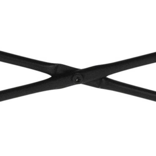 Pracovní stůl Angus černý industriální s ukrytou policí 110 cm Actona – moderní loftový psací stůl