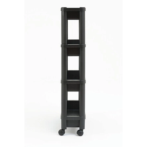 Vozík s funkcí rozšíření 4-úrovňový černý