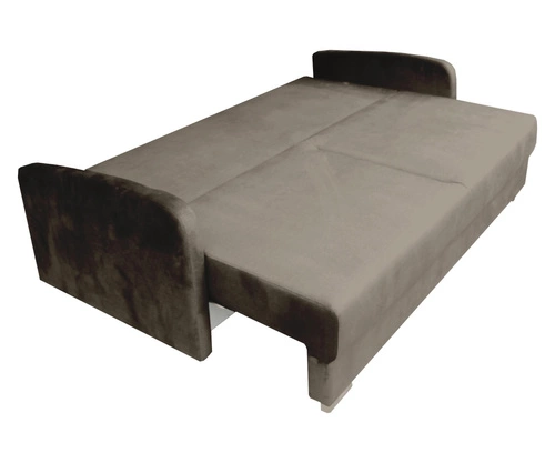 Rozkládací pohovka Urduna s úložným prostorem a funkcí spaní béžová skandinávský styl do obýváku