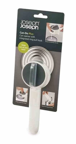 JJ - otvírák na konzervy CanDo Plus bílý/šedý