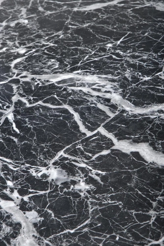 Jídelní stůl Gloria moderní černý mramor zlatý skleněná deska 160 cm glamour