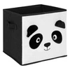 Látkový box Panda 29x29 do dětského regálu na hračky Atmosphera