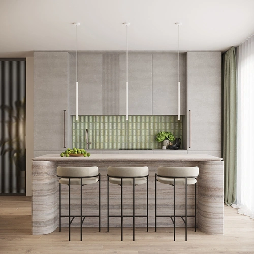 Moderní bílý závěsný lustr ARCHE 3P nastavitelný do obýváku a nad stůl 3-bodový