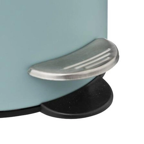Kovový koupelnový odpadkový koš s pedálem 3 l mátový 5five simply smart Colors